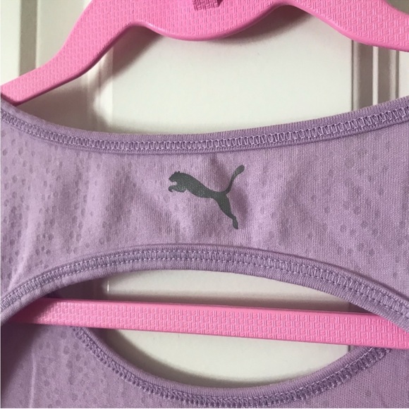 ✨2/$40✨ NWOT 2-pc Bundle Puma + Nike Blue + Purple Workout Shirts - Picture 7 of 8